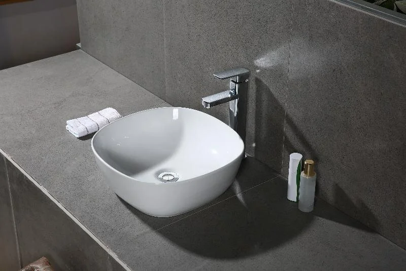 Раковина Grossman 42,5 см накладная GR-3019 (детальная фотография), белые