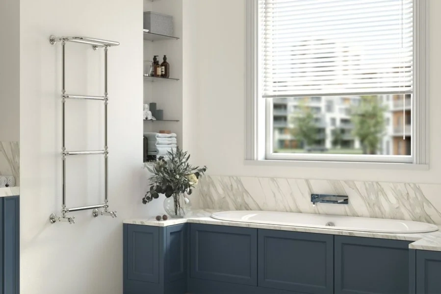 Полотенцесушитель водяной Сунержа Ренессанс 50х126 см без покрытия 00-0281-1250 (детальная фотография), хром