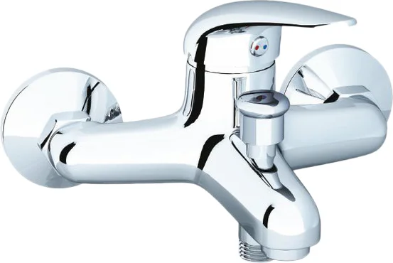 Смеситель настенный для ванны без гарнитуры Ravak Suzan 150 мм SN 022.00-150 X070004 (детальная фотография)