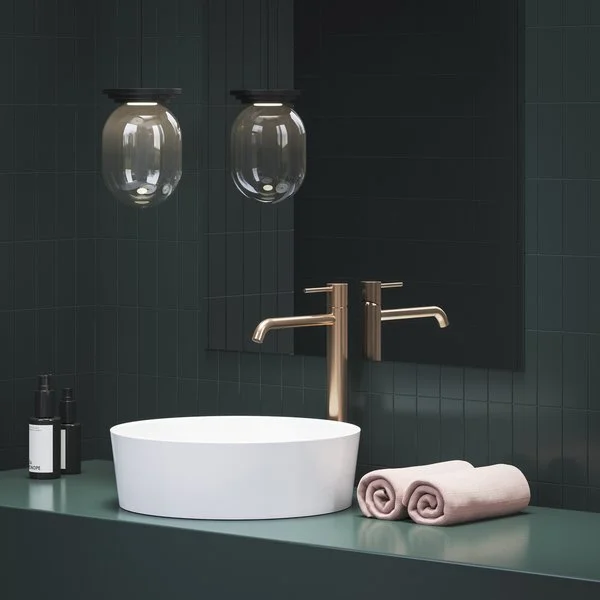 Смеситель для раковины Ravak Espirit розовое золото X070408 (детальная фотография), современные, hi-tech