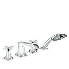Смеситель для ванны хром Hansgrohe Metropol Classic