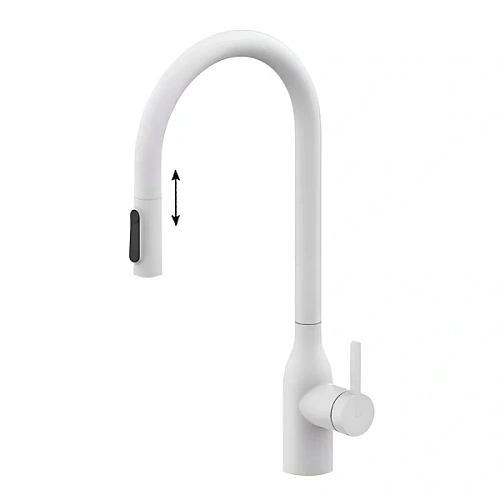Смеситель для питьевой воды Paulmark Universal белый матовый - фото 2