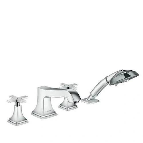 Смеситель для ванны хром Hansgrohe Metropol Classic - фото 1