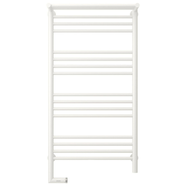 Полотенцесушитель электрический левый, с полкой цвет белый Сунержа Богема 2.0 1000х500 12-5206-1050 (детальная фотография), по запросу