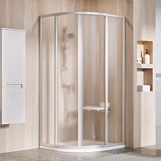 Душевой уголок Ravak Supernova 90x90 см профиль сатин, стекло матовое