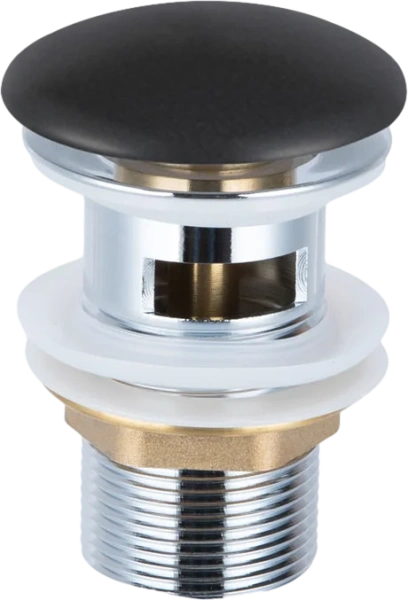 Донный клапан Vincea черный матовый DBS-216MB (детальная фотография)