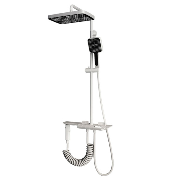 Душевая стойка RGW Shower Panels белая 51140135-03 (детальная фотография)