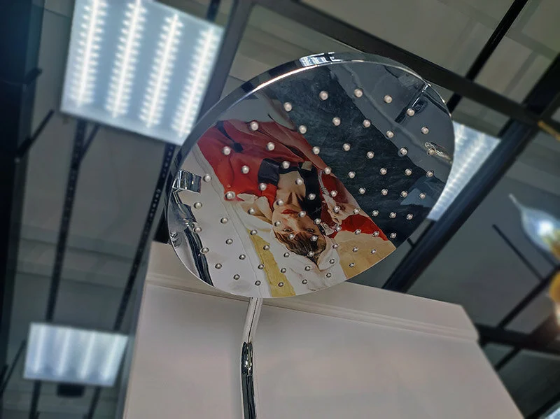 Душевая стойка Jacob Delafon Aleo хром E26809-CP (детальная фотография), со смесителем