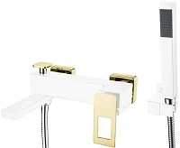 Смеситель для ванны Boheme Q WhiteGold