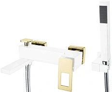 Смеситель для ванны Boheme Q WhiteGold