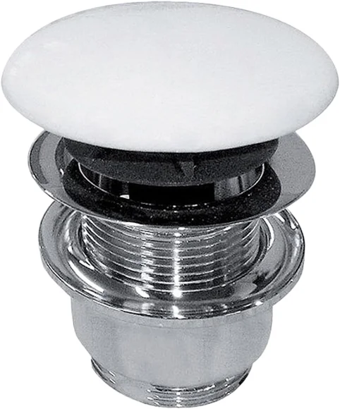 Донный клапан для раковины Kerasan Nolita белый матовый 923330 (детальная фотография)