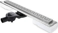 Душевой лоток BERGES B1 Antik 90 см матовый хром