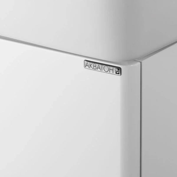 Тумба с раковиной подвесная Акватон Америна 70 см белая 1A1376K1AM010 (детальная фотография), 70 см