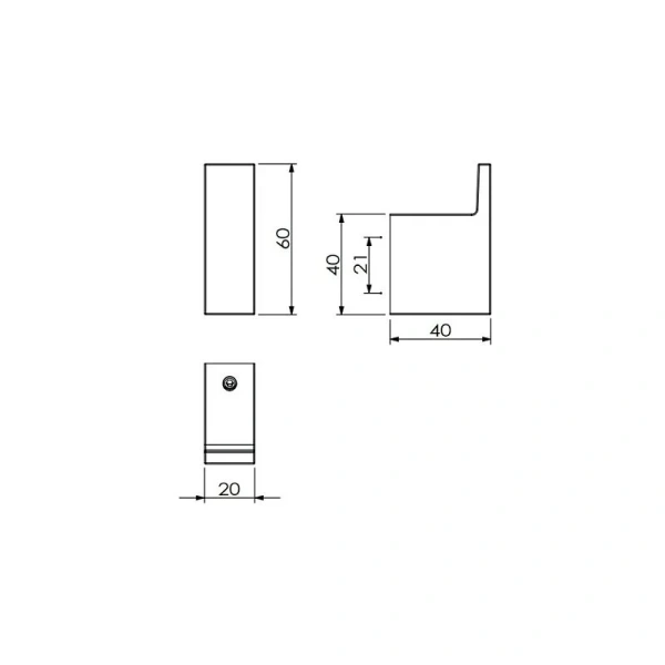 Крючок для ванной Kludi Vela C белый 3198453 (детальная фотография), современные, hi-tech