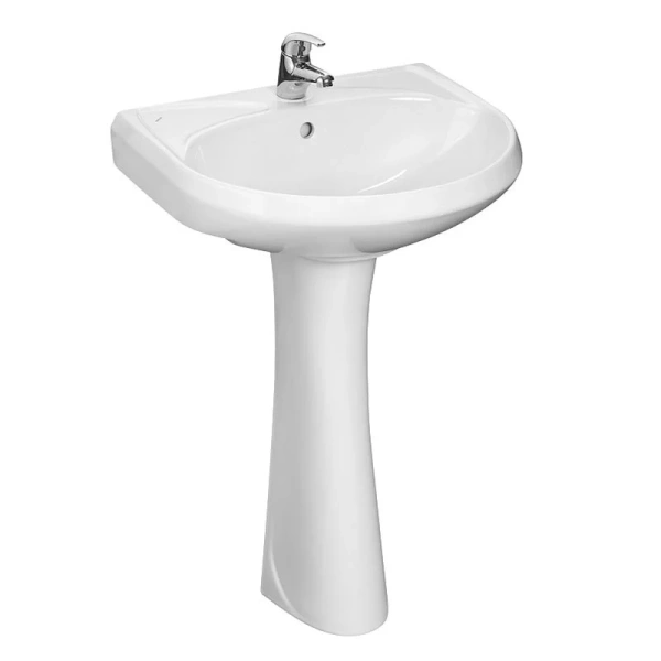 Раковина Santeri Версия 56 см белая 131115S0011B0 (детальная фотография), 55 см