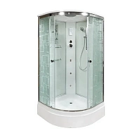 Душевая кабина Deto EM 90x90 см с радио