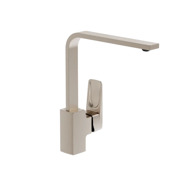 Смеситель для кухни VitrA Root Square никель A4275334EXP (детальная фотография)