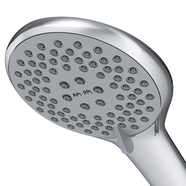 Смеситель для ванны AM.PM Like четырехсекционный хром F8001300 (детальная фотография), двухвентильные