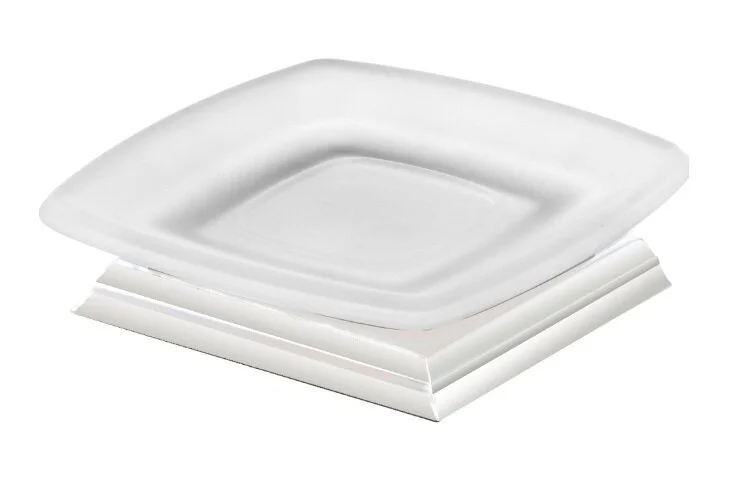 Мыльница Art & Max Zoe белая AM-G-6834D-Bi (детальная фотография)