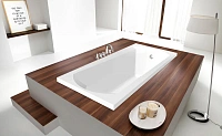Акриловая ванна C-Bath Clio CBQ003002 130 х 70 см, белая