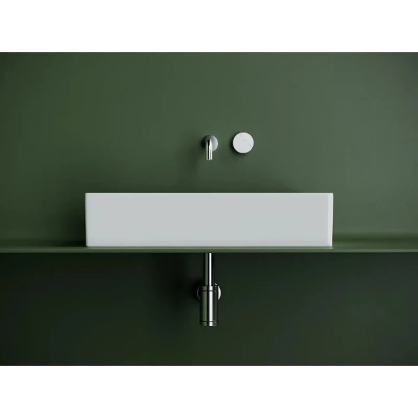 Раковина Ceramica Nova Element 60 см белая CN6070 (детальная фотография), накладные (на столешницу)