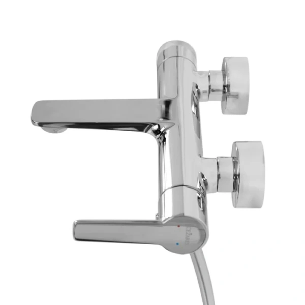 Смеситель для ванны Cezares Lux хром LUX-VD-01 (детальная фотография), с коротким изливом