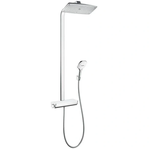 Душевая стойка Hansgrohe Raindance E 27286 с полкой (детальная фотография)