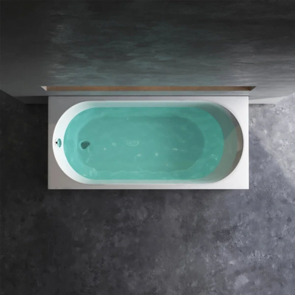 Ванна акриловая Am.Pm X-Joy W94A-150-070W-A1 150x70 приставная (детальная фотография), современныe, hi-tech