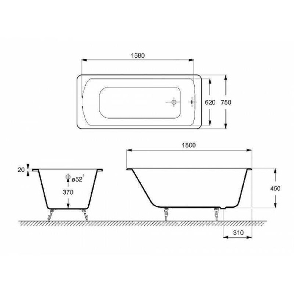 Схема (детальная фотография), чугунные