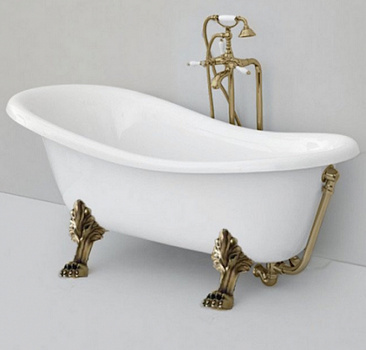 Ванна  ArtCeram Hermitage HEW001 (детальная фотография), большие, глубокие