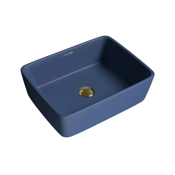 Раковина Grossman 48 см синяя матовая GR-3016BLM (детальная фотография)