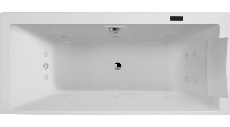 Ванна акриловая Jacob Delafon Evok 180х80 см правосторонняя E5BB214R-M-00 (детальная фотография)