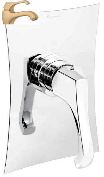 Смеситель для душа матовое золото Emmevi Ares 76009OA (детальная фотография)