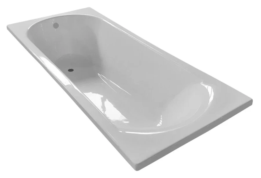 Акриловая ванна Eurolux Miamika Multi size E1018070022, 180 x 70 см, с возможностью подрезки по длине, белая (детальная фотография), акриловые