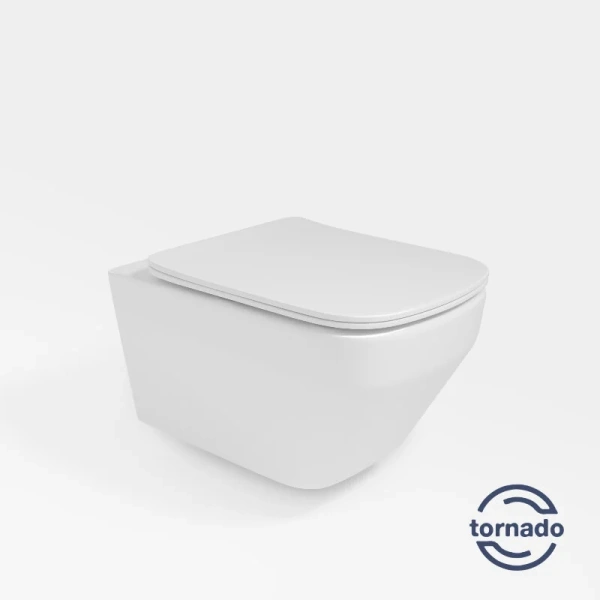 Унитаз подвесной Vincea Edge белый VT1-38T (детальная фотография)