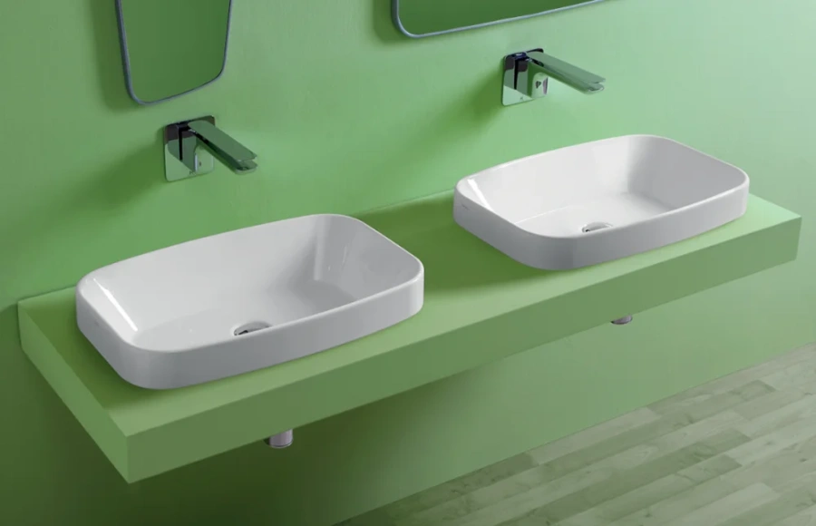 Раковина Simas Baden Baden 60 см белая BB11bi*0 (детальная фотография), современные, hi-tech