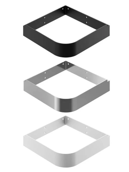 Раковина консоль Ravak Yard XJX01 45 см угловая (детальная фотография), из металла