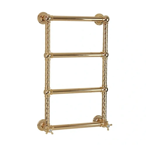 Полотенцесушитель водяной Migliore Edera 49х79 см золото - фото 1
