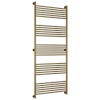 Полотенцесушитель водяной, цвет состаренная бронза перемычка прямая Богема+ 1900х800