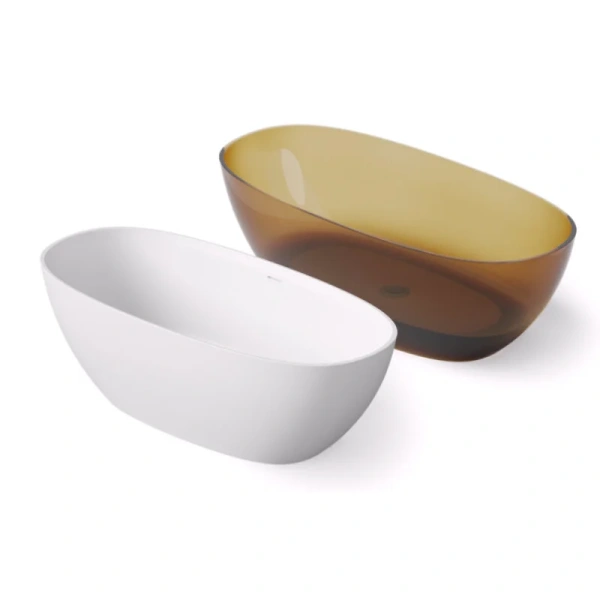 Ванна DEA Design Edge DD8928 1700 18, 170 х 78 см, искусственный камень, цвет белый матовый (детальная фотография)