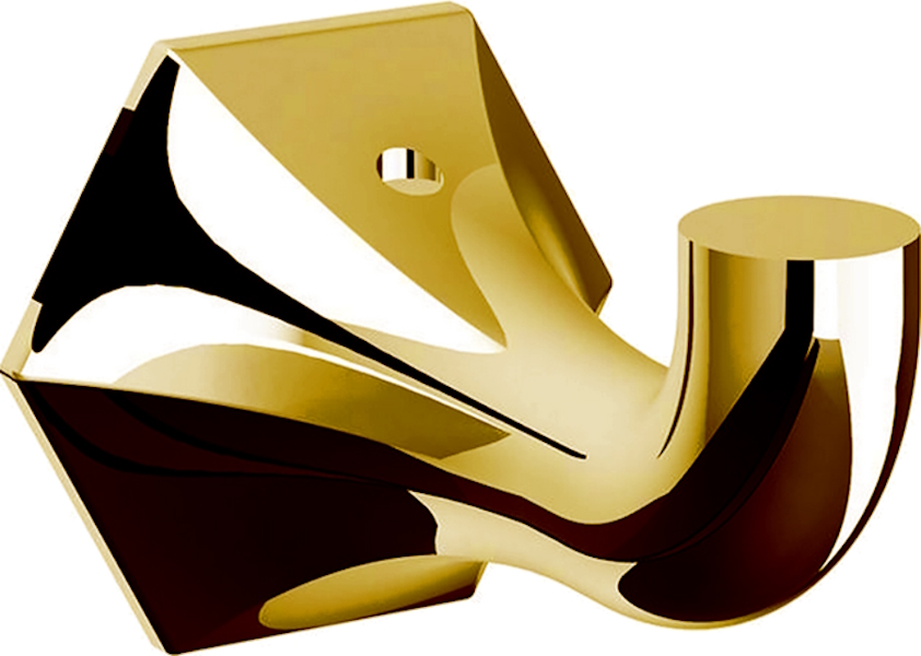 Крючок для ванной Cisal Cherie CE0907102 латунь (детальная фотография), современные, hi-tech