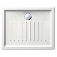 Душевой поддон с антискользящим рельефом в керамике GSI H6