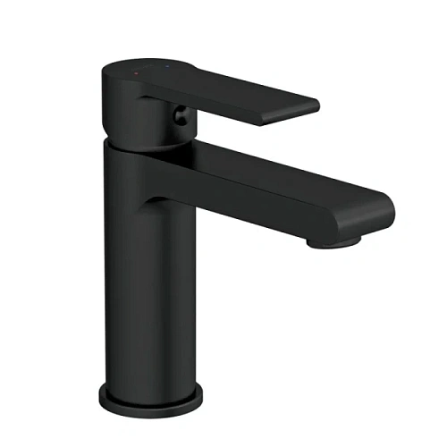 Смеситель для раковины Cersanit Brasko черный матовый - фото 1