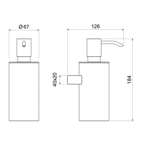 Дозатор для мыла Timo Luiro золото матовое 18639/17 (детальная фотография), современные, hi-tech
