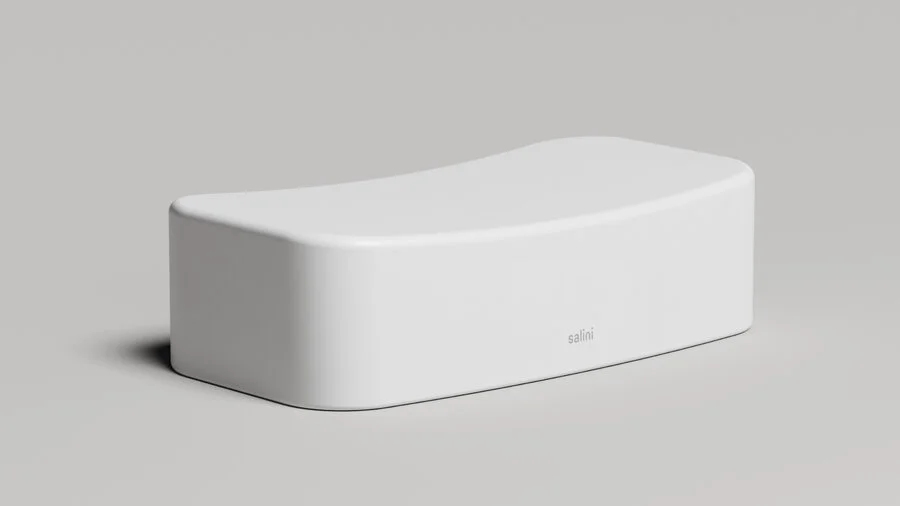 Ступень для ванны Salini Oriente Ofuro Step белая матовая 1905101M (детальная фотография)