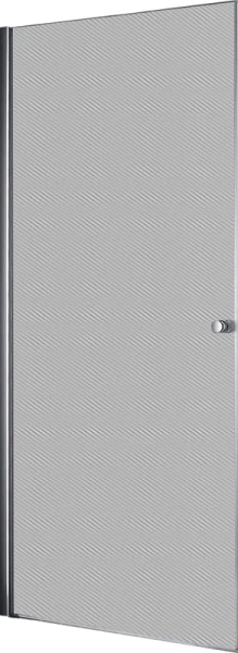 Душевая дверь Cezares ELENA-W-70-P-Cr 70 см рифленое стекло (детальная фотография)