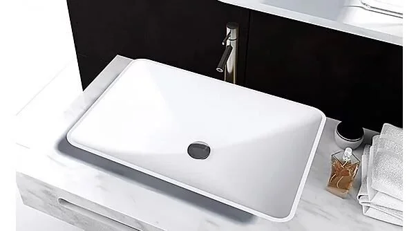 Раковина Montebianco Stelvio Quattro 60 см белая матовая 12205 (детальная фотография), одинарные