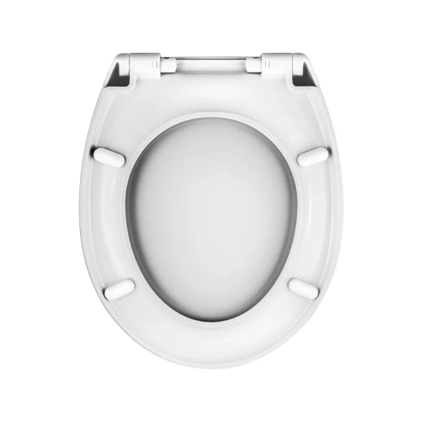 Крышка-сиденье с микролифтом BERGES Optim белая 021306 (детальная фотография), с микролифтом index_1