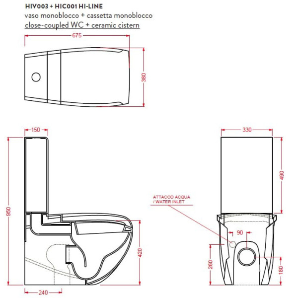 Схема (детальная фотография), с бачком