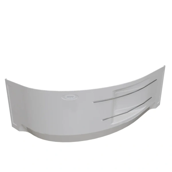 Акриловая ванна Радомир Ирма 2-78-0-1-1-216/2-78-0-2-1-216, 149 x 96.5 см, L/R, фронтальный экран, полотенцедержатель, каркас в комплекте, белая (детальная фотография), белые